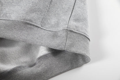 A-L-O Heavyweight Sweatshirt Loose Terry Warm Hoodie Zipper Casual Hooded Jacket