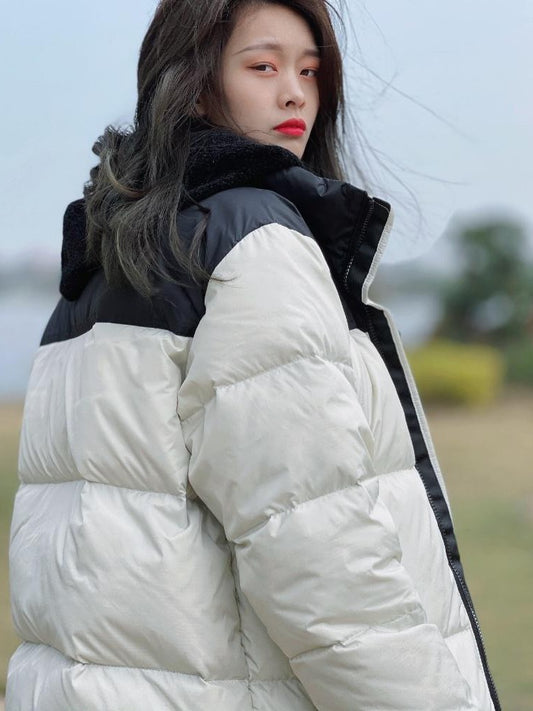 GMabcd NorthFace 1996 Style 700 Fill Power Down Jacket for Men and Women, Short Sports Down Jacket, Puffer Jacket, Outerwear