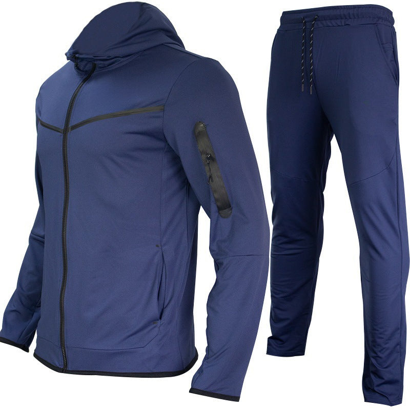 Spring and Autumn Hooded Suits Men's and Women's NK Sports Leisure Suit Sports Fashionable Jacket Trousers Fashion Brand Clothes