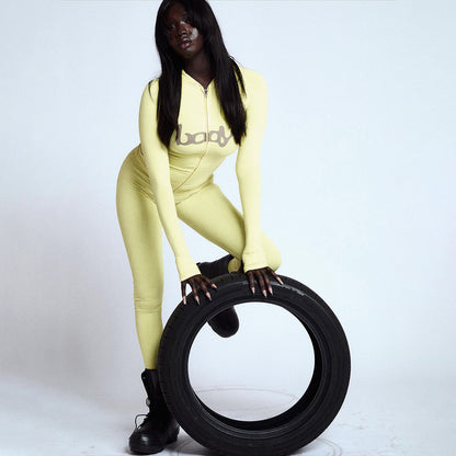 2025 Autumn Women's New Fashion Hooded Camouflage Print Long Sleeve Sports Trendy Slim Fit Long Pants Two-Piece Set