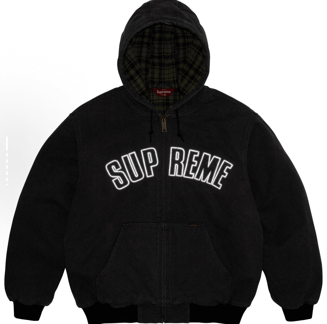 SMALL BOX Zipper Hooded Sweatshirt