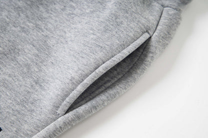 GMstuxN Letter Collaboration Hoodie Classic Letter Embroidery Hooded Sweatshirt Heavyweight Casual Jacket for Men