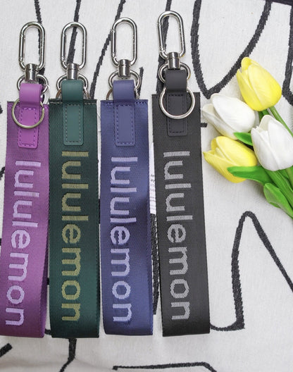 Lulu Same Style Mobile Phone Key High Quality Jacquard Pendant All Kinds of Bag Clothing Personality Trendy Decorations