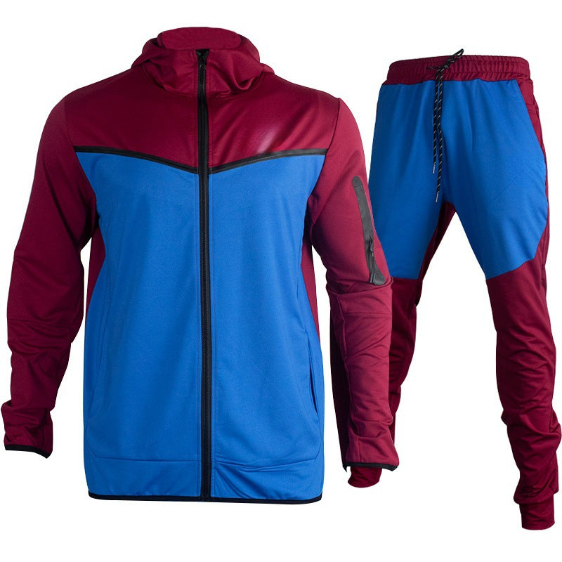 Spring and Autumn Hooded Suits Men's and Women's NK Sports Leisure Suit Sports Fashionable Jacket Trousers Fashion Brand Clothes