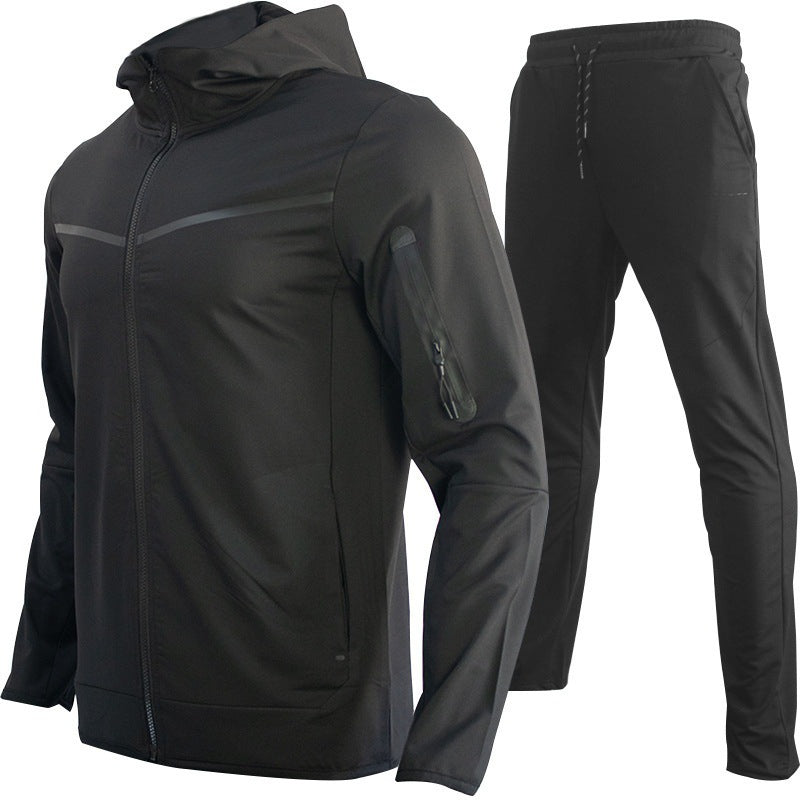 Spring and Autumn Hooded Suits Men's and Women's NK Sports Leisure Suit Sports Fashionable Jacket Trousers Fashion Brand Clothes