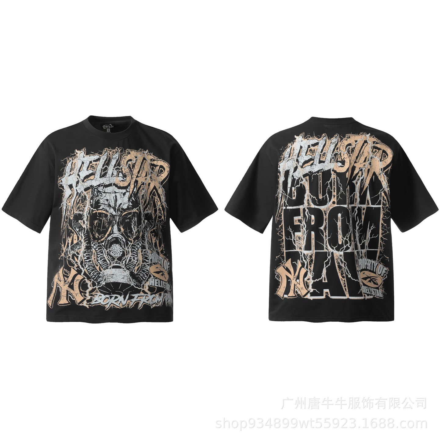 2025 Summer New European and American Trendy Brand Unisex Couple's Plus Size Loose Pullover Short Sleeve T-Shirt Youth Tee