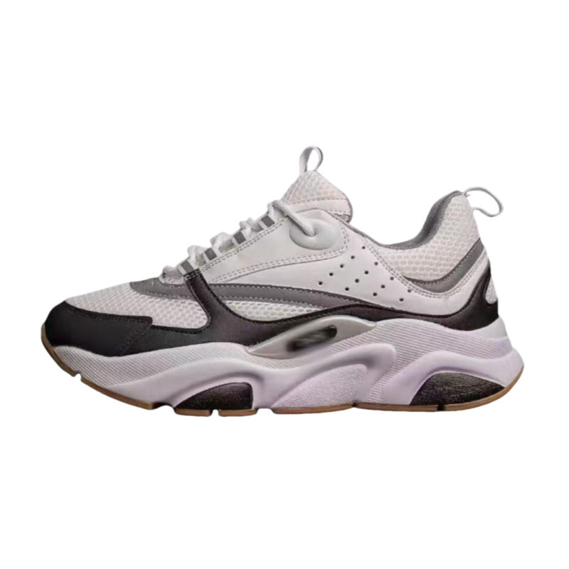 B22 Thick-Soled Height-Increasing Retro Dad Shoes for Men and Women, Mesh Breathable Sports Casual Shoes