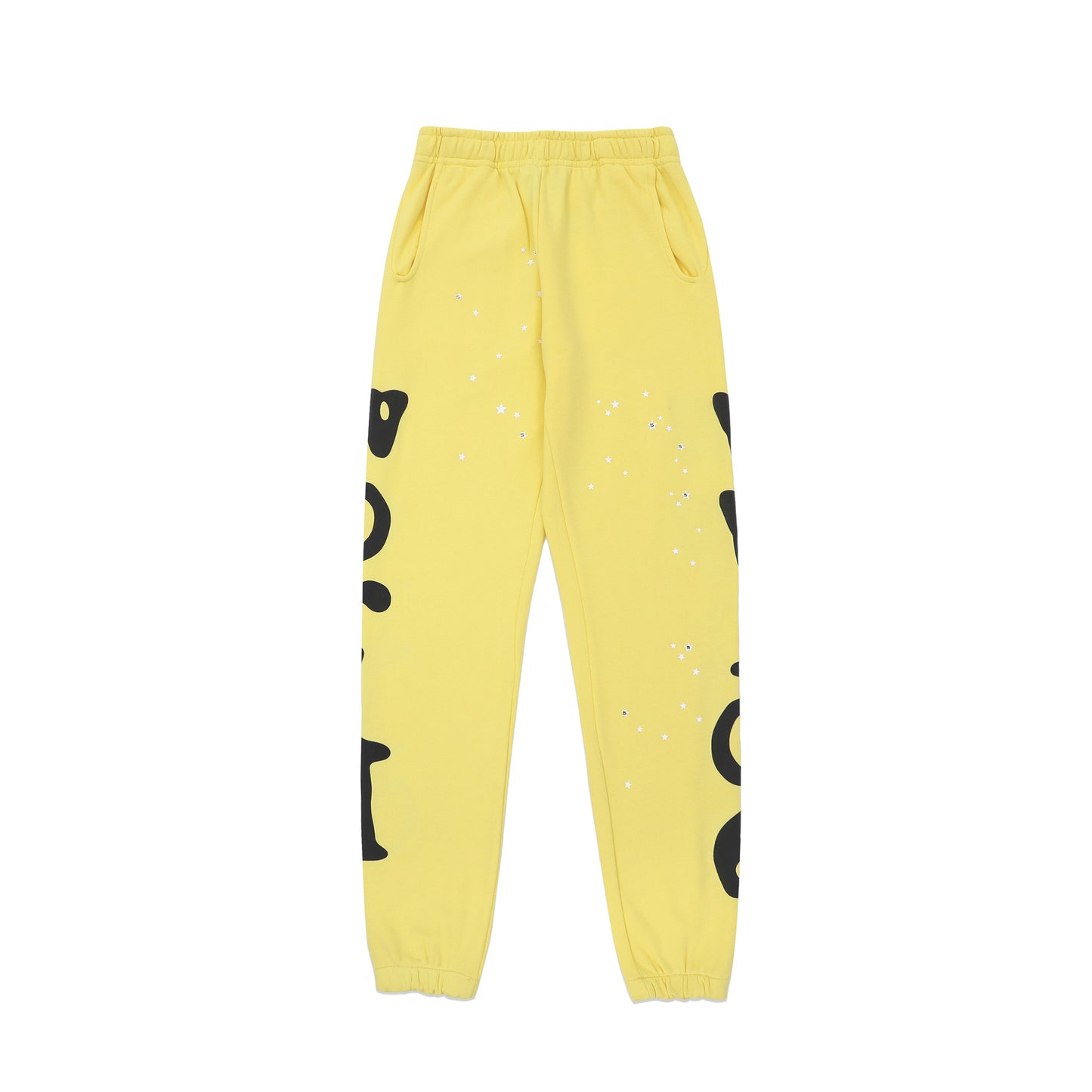 Sp55der High Quality Spider Web Foam Letter Loose Men's and Women's Suits Pants