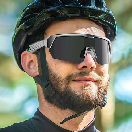 Outdoor Sports Sunglasses Smart Glasses Fashionable Cycling Bluetooth Glasses for Listening to Music and Calling Unisex