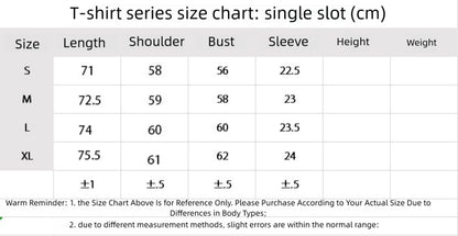 Ami Summer Washed and Worn Casual Letter American T-shirt Loose Men's and Women's Same Shorts Suit