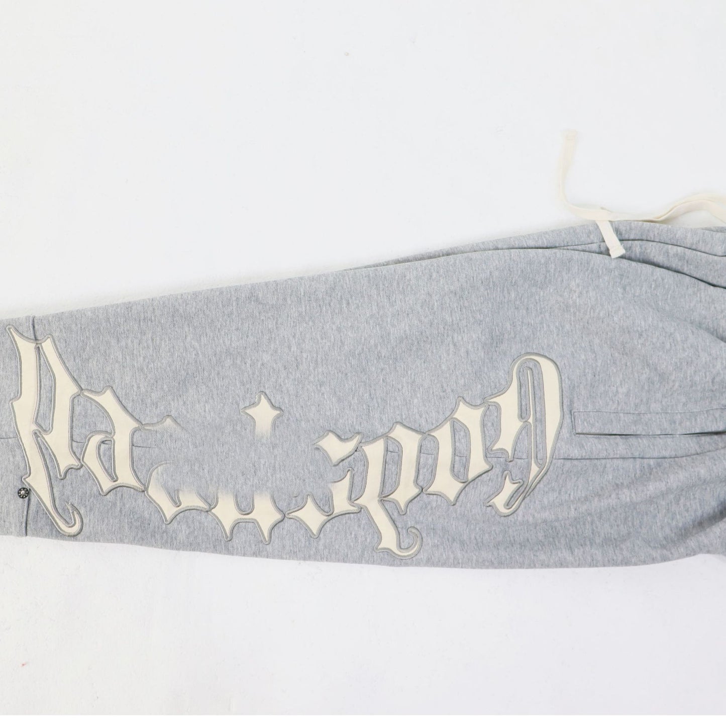 GMabcd Casual Set God-peed Patch Letter Cardigan Hoodie High Street Men's Casual Sweatshirt Sweatpants