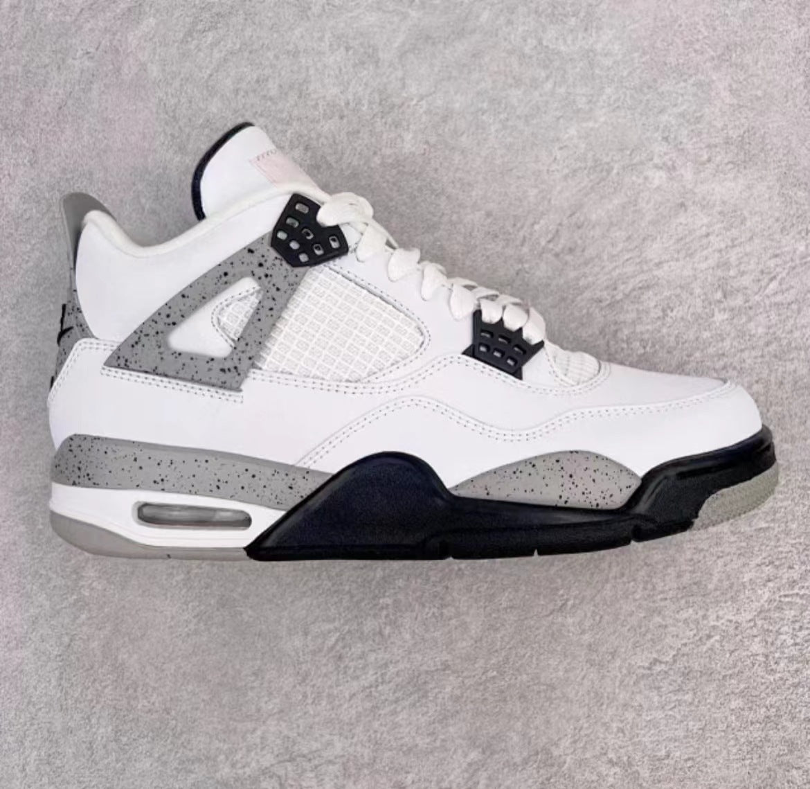 GMABCDAJ4 Electric Mother Black Cement Paris Basketball Shoes Yuanyang AJ3 Air Cushion Basketball Shoes