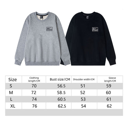 GMstuxN Letter Collaboration Hoodie Classic Letter Embroidery Hooded Sweatshirt Heavyweight Casual Jacket for Men