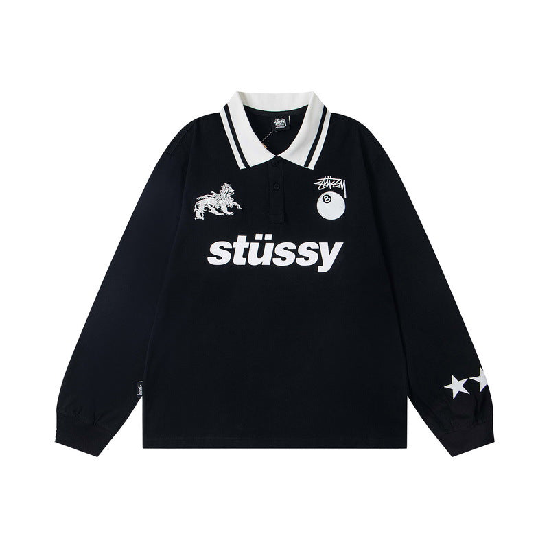 GMstuxN Letter Collaboration Hoodie Classic Letter Embroidery Hooded Sweatshirt Heavyweight Casual Jacket for Men