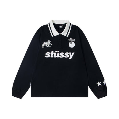 GMstuxN Letter Collaboration Hoodie Classic Letter Embroidery Hooded Sweatshirt Heavyweight Casual Jacket for Men