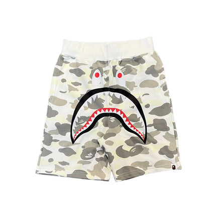 Trendy Brand BP Classic Shark Camouflage Men's Casual Loose Sports Five-Point Shorts High-End Terry Drawstring Shorts Trend