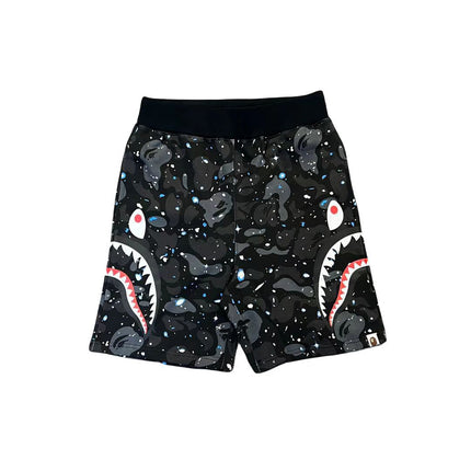Trendy Brand BP Classic Shark Camouflage Men's Casual Loose Sports Five-Point Shorts High-End Terry Drawstring Shorts Trend