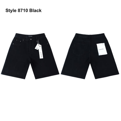 Men's denim shorts – Style 8710 Black