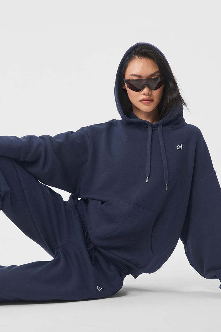 al Autumn Winter 2024 New Trendy Casual Hooded Loose Long Sleeve Sweatshirt Sports Set for Men and Women Couples