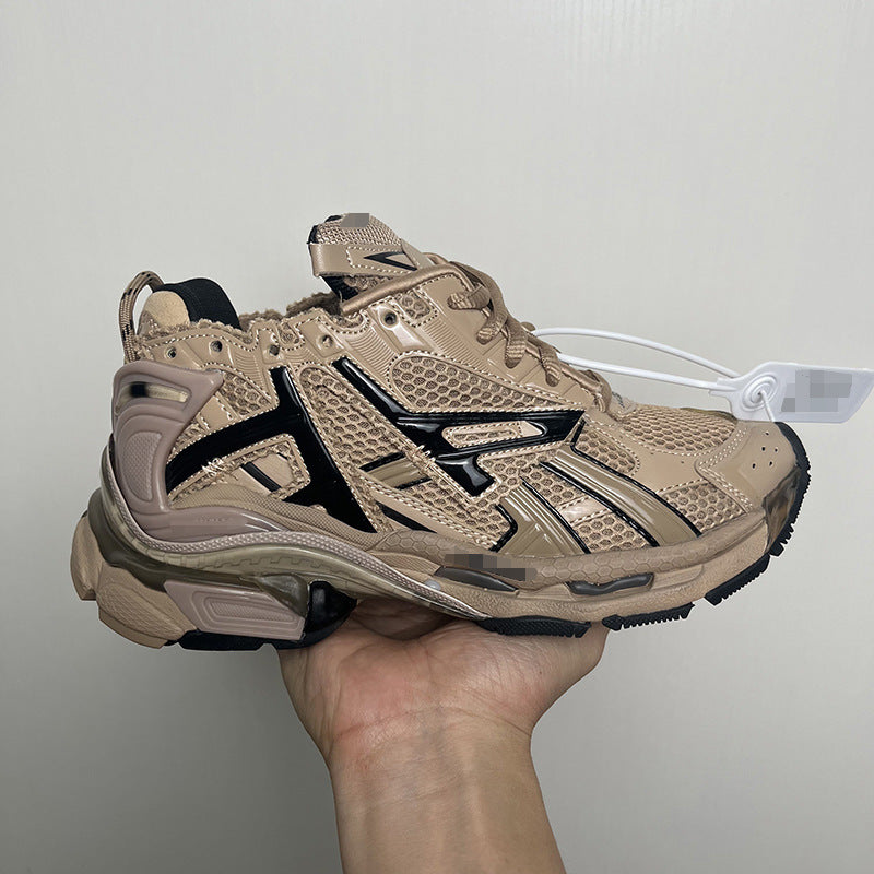 High Quality Sport Sneakers Paris 7 Generation Men's and Women's Raise the Bottom Couple Shoes Sports
