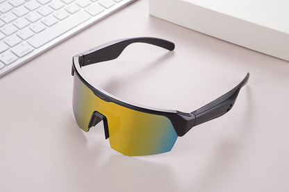 Outdoor Sports Sunglasses Smart Glasses Fashionable Cycling Bluetooth Glasses for Listening to Music and Calling Unisex