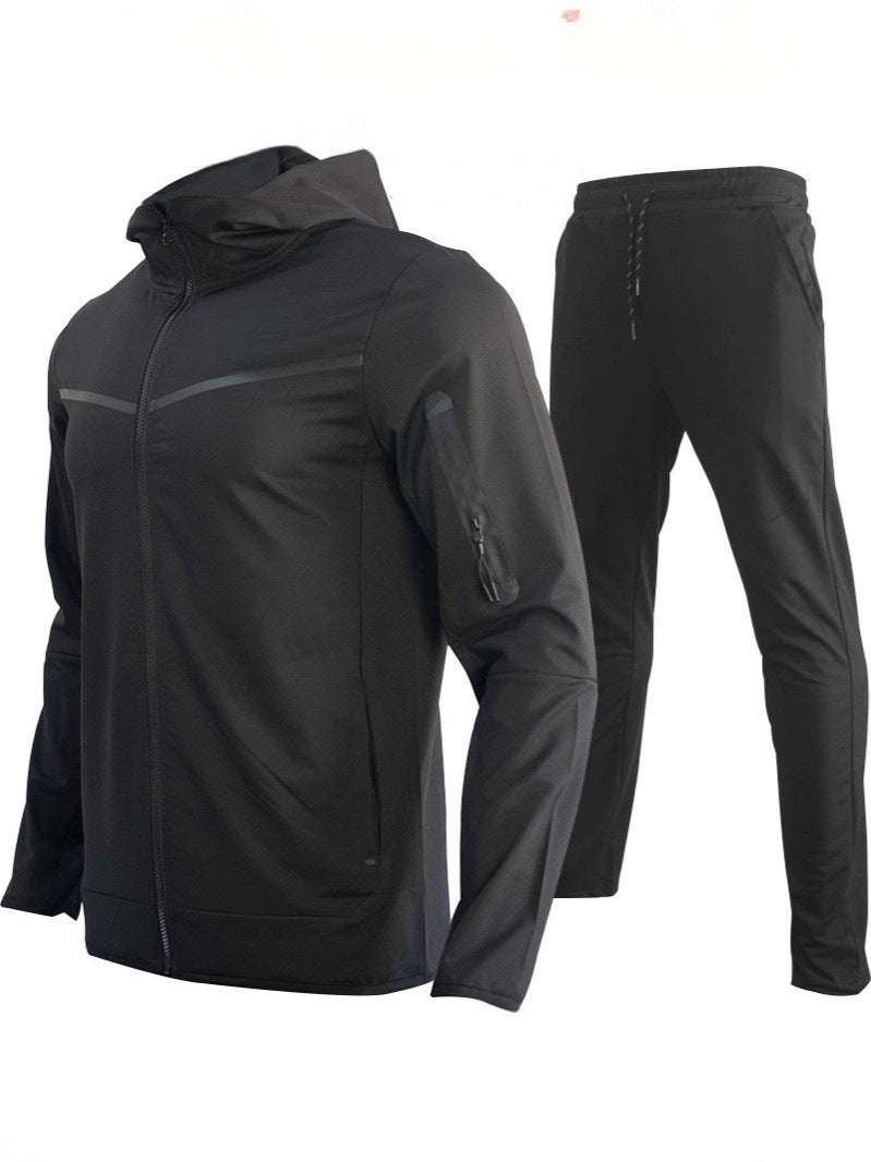 Spring and Autumn Hooded Suits Men's and Women's NK Sports Leisure Suit Sports Fashionable Jacket Trousers Fashion Brand Clothes