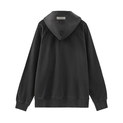 2025 New FOG 1977 Flocked Print Digital High Street European and American Style Sweatshirt Loose Casual Pants Unisex Set