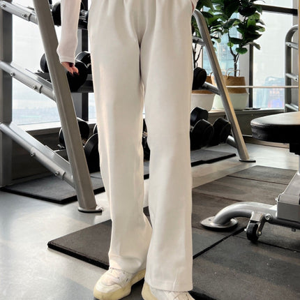 Lulu Same Yoga Wide-Leg Pants Softstreme Pants Exercise Casual Pants Women Loose Straight Slim Fit