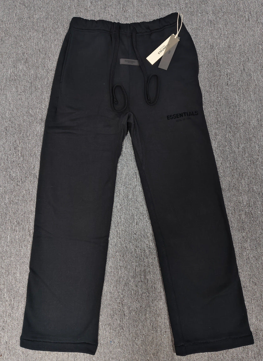 FOG Double-Line Classic Hoodie with Front 3D Letters Loose Fit Unisex Essentials Sweatshirt