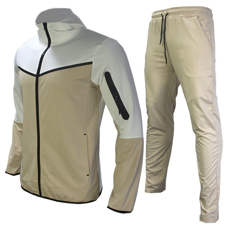 Spring and Autumn Hooded Suits Men's and Women's NK Sports Leisure Suit Sports Fashionable Jacket Trousers Fashion Brand Clothes