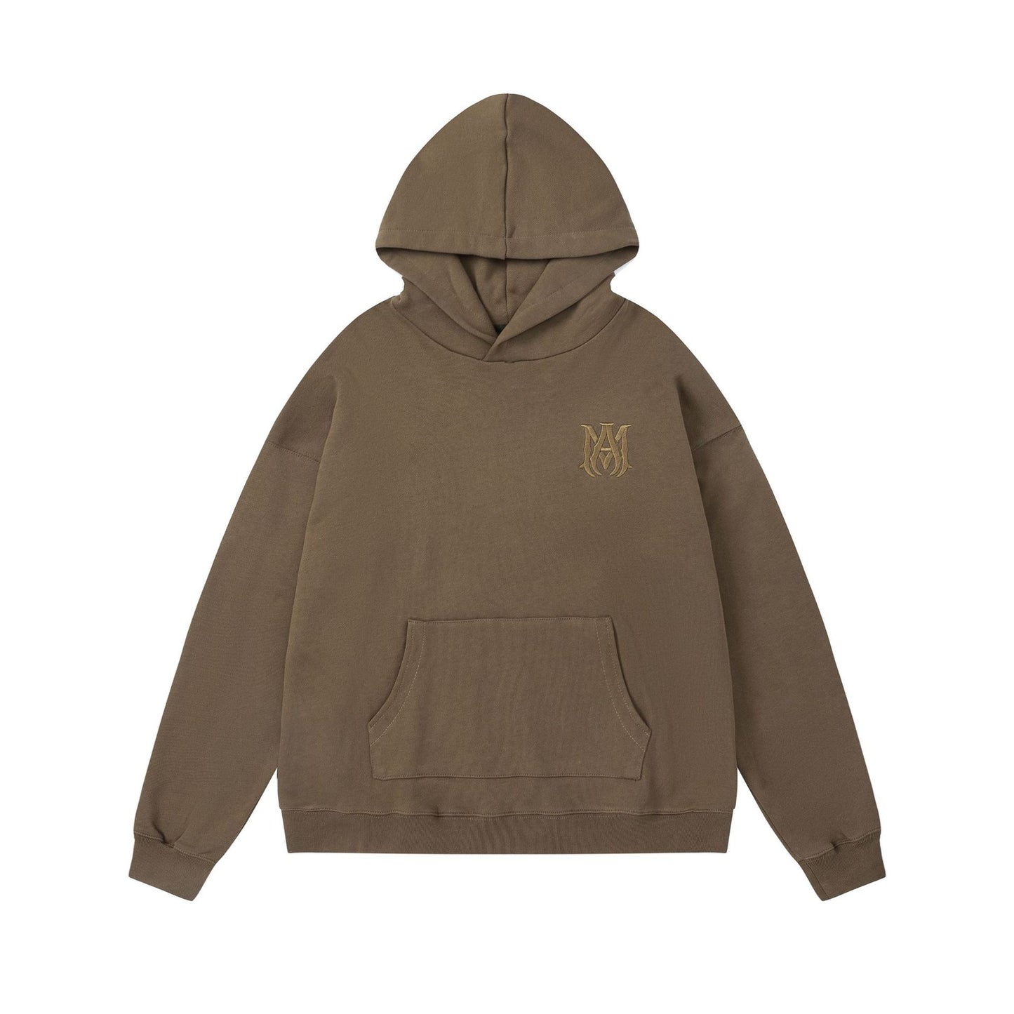 Fall/Winter 2025 Am1r1 Embroidered Letter Pattern Pullover Hooded Sweater for Men and Women