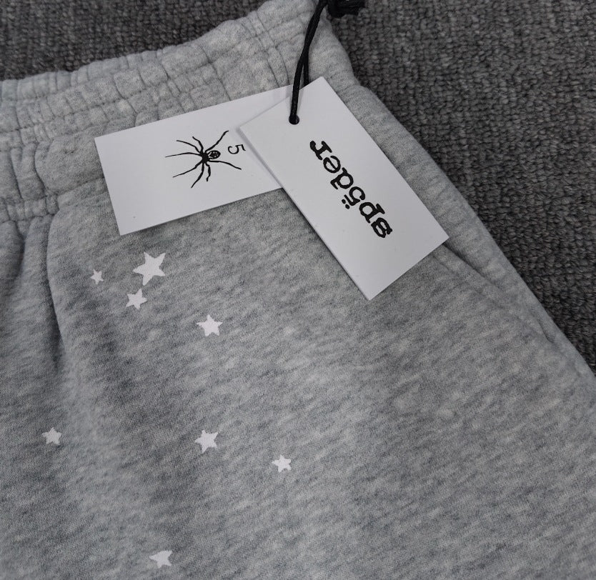 Gmsp5der Sweater Spider Web Love Pullover Hooded Sweater Men's and Women's Hoodies[High Quality]