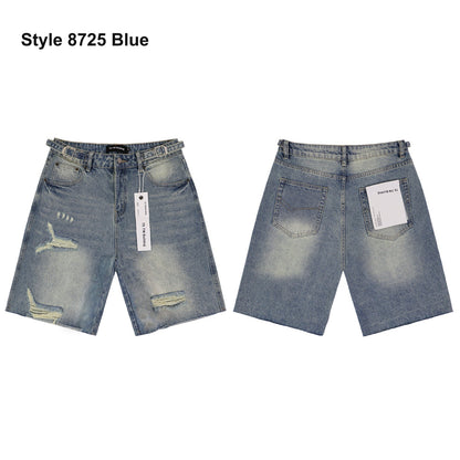 Men's denim shorts – Style 8725 Blue