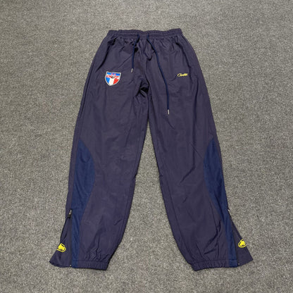 Gmabcd New Corteiz Alcatraz Embroidered Logo Woven Casual Sports Suit Spring Thin Long Pants with Zipper