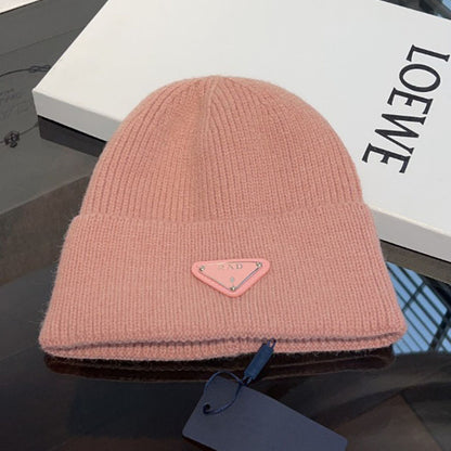 Winter Warm Knitted Hat Fashionable Export Style Pullover Windproof Thick Knitted Hat