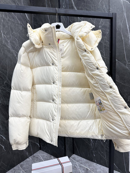 2026 Autumn and Winter New Mon Maya 70 Th Anniversary High-End Short down Jacket Temperament