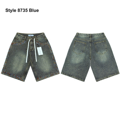 Men's denim shorts – Style 8735 Blue