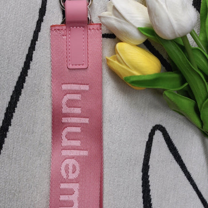 Lulu Same Style Mobile Phone Key High Quality Jacquard Pendant All Kinds of Bag Clothing Personality Trendy Decorations