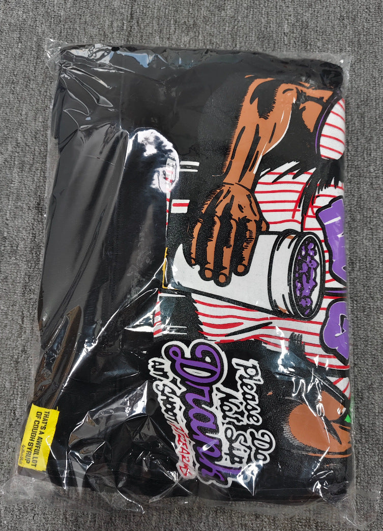 THAT'S A AWFUL LOT OF COUGH SYRU Baseball Player Casual Hoodie Sweatshirt