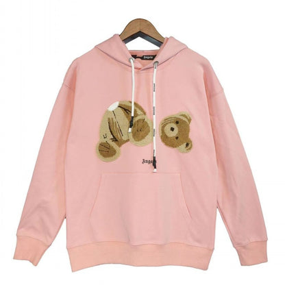 PA Angel Broken Bear Sweater Oversize Niche High Street Fashion Brand Ins Couple Hoodie