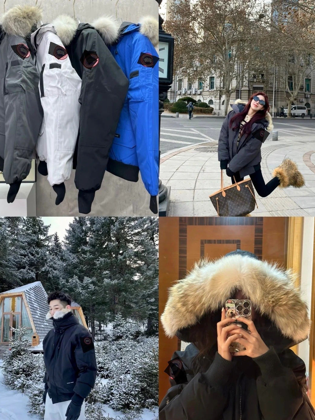 Big Goose Duck Down 01 Flight Jacket Parka Coat White Duck Down Couple Style Solid Color 2026 Autumn Winter Hot Item