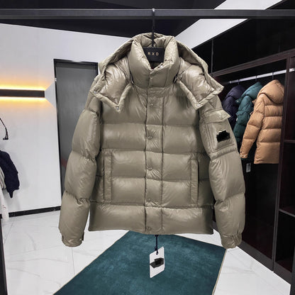 2026 Autumn and Winter New Mon Maya 70 Th Anniversary High-End Short down Jacket Temperament