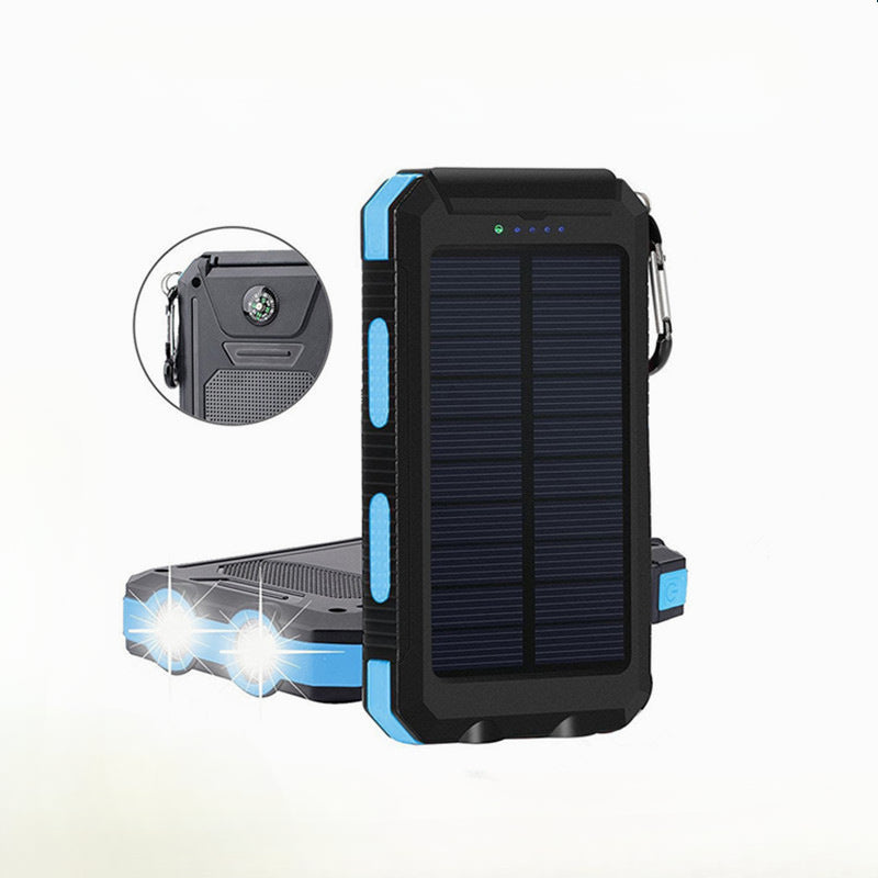 Waterproof Solar Mobile Power Supply 20000MAh Compass Mobile Phone Solar Charging Unit