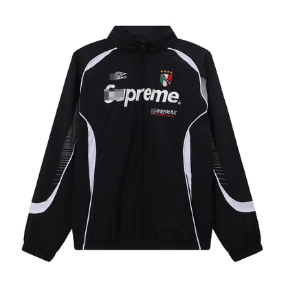 Supreme Ducati Collaboration Racing Style Windbreaker Jacket for Men