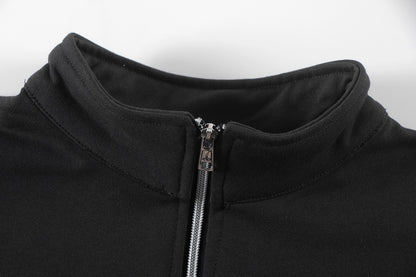 A-L-O Heavyweight Sweatshirt Loose Terry Warm Hoodie Zipper Casual Hooded Jacket