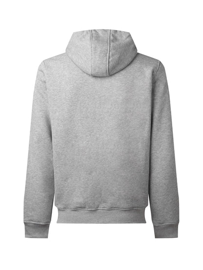 GMAbcd-BUR Classic Style - War Horse Embroidery Checkered Patchwork Fleece Zipper Cardigan Coat - Unisex Style