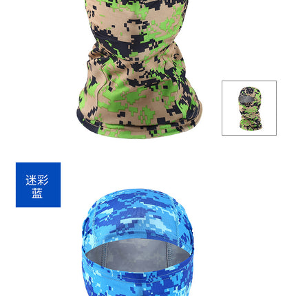 Cycling Mask Summer Balaclava Outdoor Camouflage Tactical Head Cover CS Flying Tiger Mask