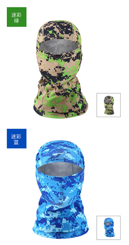 Cycling Mask Summer Balaclava Outdoor Camouflage Tactical Head Cover CS Flying Tiger Mask