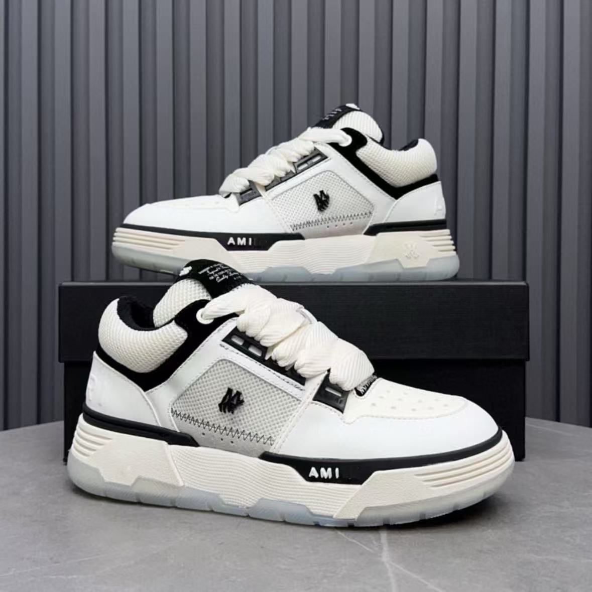 GMArim* Spring Summer New Bread Shoes Dad Shoes Couple Sports Casual Shoes Low-top Thick-soled Sneakers Unisex Trendy Shoes