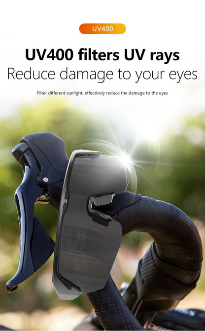 Outdoor Sports Sunglasses Smart Glasses Fashionable Cycling Bluetooth Glasses for Listening to Music and Calling Unisex
